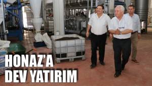 HONAZ’A DEV YATIRIM