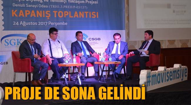 KAYITLI İSTİHDAMIN TEŞVİKİ PROJESİNDE SONA GELİNDİ