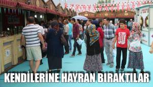 KENDİLERİNE HAYRAN BIRAKTILAR