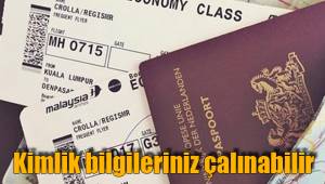 Kimlik bilgileriniz çalınabilir
