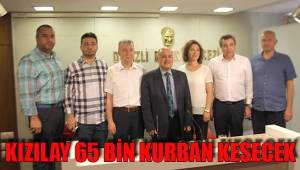 KIZILAY 65 BİN KURBAN KESECEK