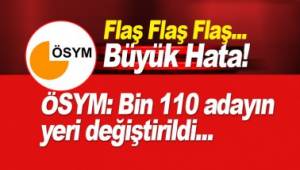 ÖSYM'DE BÜYÜK HATA!!!