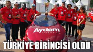 TÜRKİYE BİRİNCİSİ OLDU