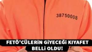 Tutuklu FETÖ'cülerin Giyeceği Tek Tip Kıyafetin Rengi Belli Oldu