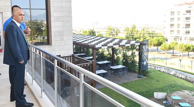 Vali DSİ sosyal tesislerini inceledi