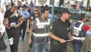 VATANDAŞI BROŞÜRLERLE UYARDILAR