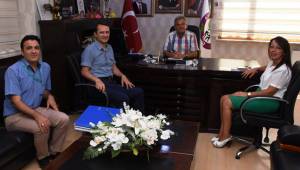 YENİ BAŞHEKİMDEN BAŞKANA ZİYARET
