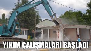 YIKIM ÇALIŞMALARI BAŞLADI