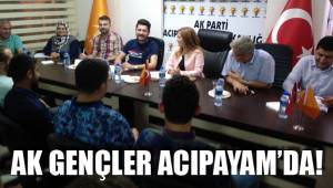 AK GENÇLER ACIPAYAM’DA!