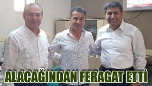 ALACAĞINDAN FERAGAT ETTİ