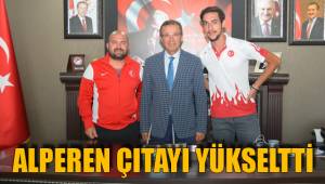 ALPEREN ÇITAYI YÜKSELTTİ