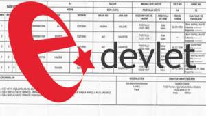 ARTIK E-DEVLETTEN ALINABİLECEK
