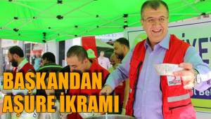 BAŞKANDAN AŞURE İKRAMI
