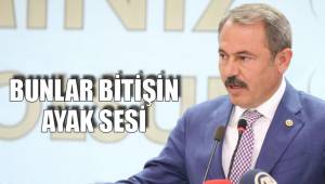 BUNLAR BİTİŞİN AYAK SESİ