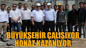 BÜYÜKŞEHİR ÇALIŞIYOR HONAZ KAZANIYOR