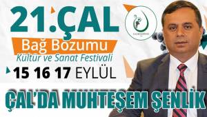 ÇAL'DA MUHTEŞEM ŞENLİK
