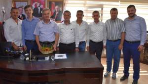 DARIVERENLİLERDEN BAŞKANA ZİYARET