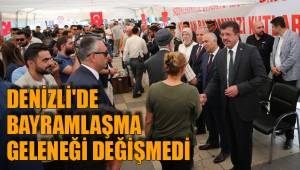 DENİZLİ'DE BAYRAMLAŞMA GELENEĞİ DEĞİŞMEDİ