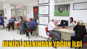 DENİZLİ HALKINDAN YOĞUN İLGİ