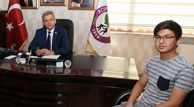 DOKTOR ADAYINDAN BAŞKAN ŞEVKAN'A ZİYARET