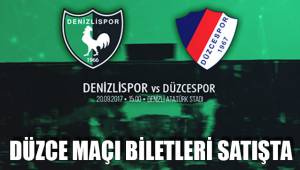 DÜZCE MAÇI BİLETLERİ SATIŞTA