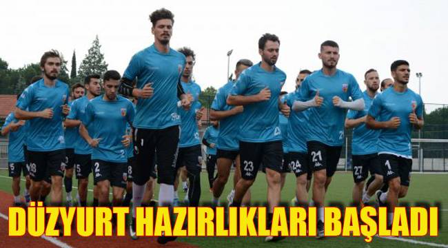 DÜZYURT HAZIRLIKLARI BAŞLADI