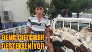 GENÇ ÇİFTÇİLER DESTEKLENİYOR