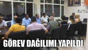 GÖREV DAĞILIMI YAPILDI