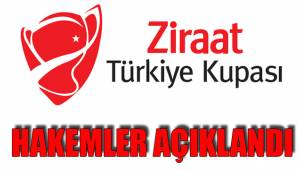 HAKEMLER AÇIKLANDI