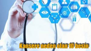 Kansere neden olan 10 besin