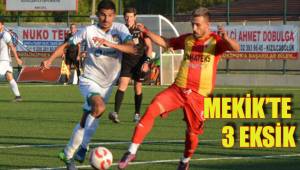 MEKİK’TE 3 EKSİK
