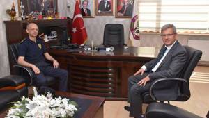 MÜDÜRDEN BAŞKANA ZİYARET
