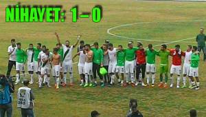NİHAYET: 1 – 0