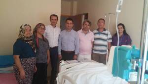SAĞLIK MÜDÜRÜNDEN BAYRAM ZİYARETİ
