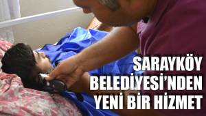 SARAYKÖY BELEDİYESİ’NDEN YENİ BİR HİZMET