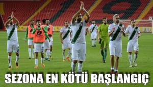 SEZONA EN KÖTÜ BAŞLANGIÇ