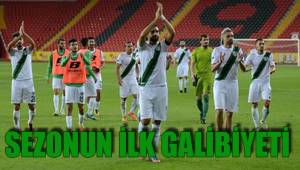 SEZONUN İLK GALİBİYETİ
