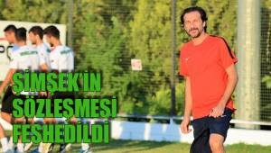 ŞİMŞEK’İN SÖZLEŞMESİ FESHEDİLDİ