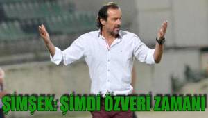 ŞİMŞEK: ŞİMDİ ÖZVERİ ZAMANI
