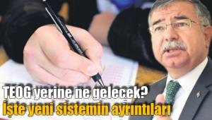TEOG yerine ne gelecek?