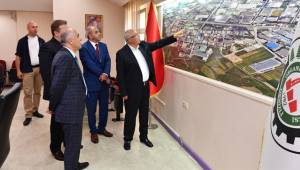 Vali Karahan, OSB’yi ziyaret etti
