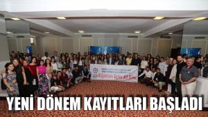 YENİ DÖNEM KAYITLARI BAŞLADI