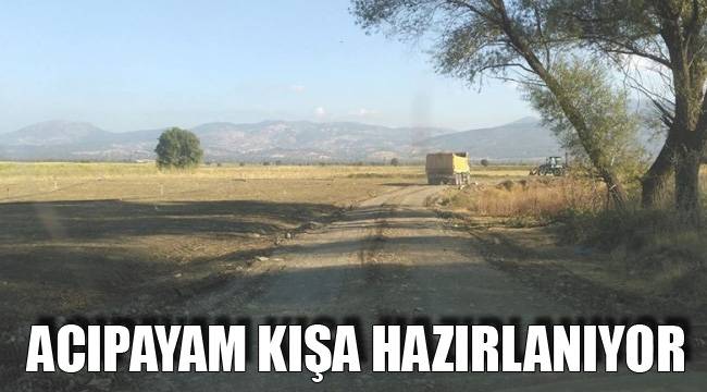 ACIPAYAM KIŞA HAZIRLANIYOR