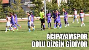 ACIPAYAMSPOR DOLU DİZGİN GİDİYOR