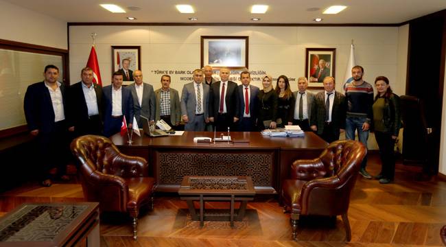 AK Parti Çameli İlçe Teşkilatı'ndan Başkan Zolan’a ziyaret