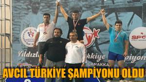 AVCIL TÜRKİYE ŞAMPİYONU OLDU