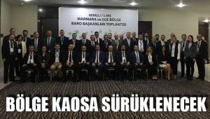 BÖLGE KAOSA SÜRÜKLENECEK