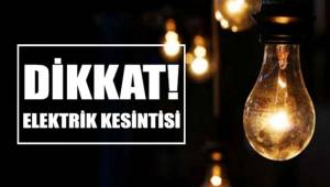 BU İLÇELERDE YAŞAYANLAR DİKKAT