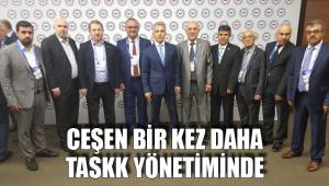 CEŞEN BİR KEZ DAHA TASKK YÖNETİMİNDE
