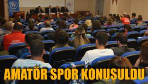 DENİZLİ’DE AMATÖR SPOR KONUŞULDU